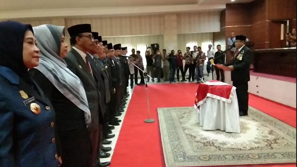 Bupati Bone Lantik 16 Pejabat Eselon II