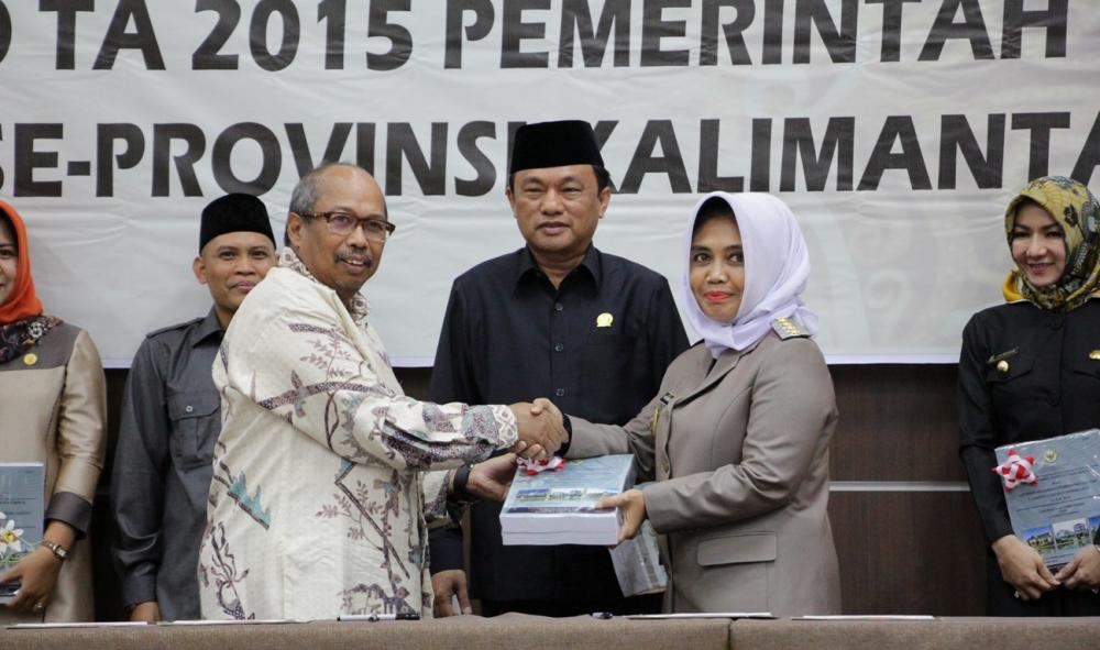 KEMBALI, PEMKOT BONTANG MERAIH PREDIKAT WTP LHP-LKPD TAHUN 2015