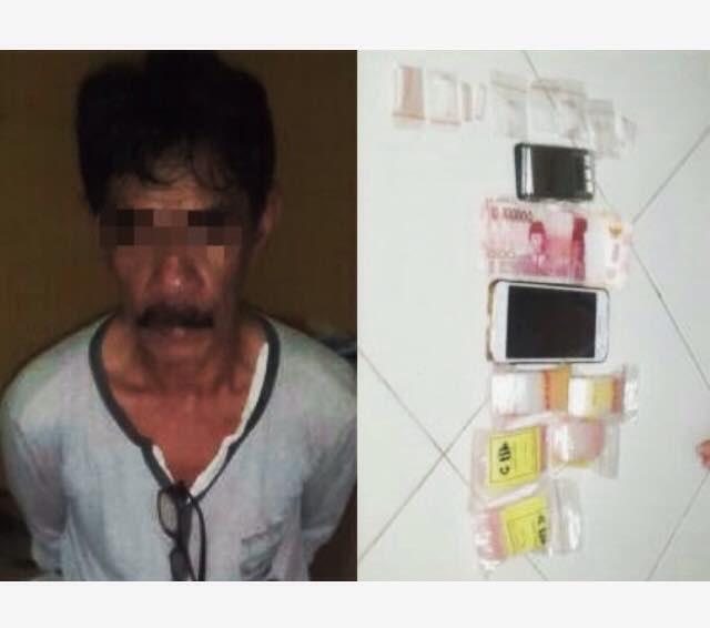 Sabu 6 Gram Diamankan dari Tangan Pria Paruh Baya