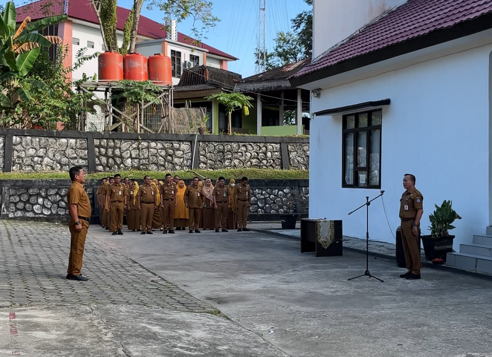 Pimpin Apel, Plt Camat Bontang Selatan Minta Kinerja ASN Ditingkatkan