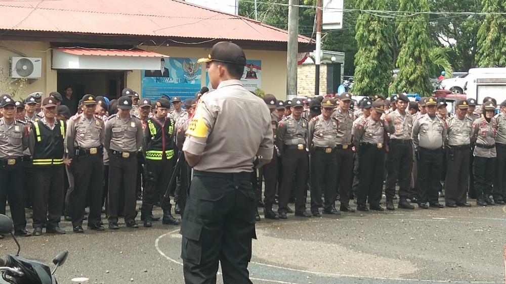 Pemilu 2019, Polres Bone Siapkan 623 Personel Amankan TPS