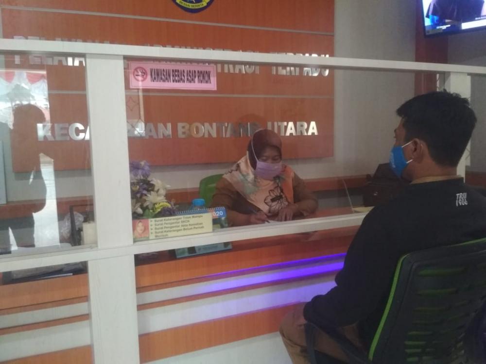 Pandemi Bukan Halangan, Kecamatan Bontang Utara Tetap Beri Pelayanan Prima