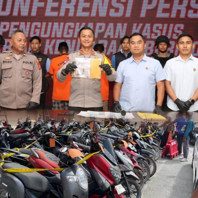 Polres Bontang Ungkap Kasus Curanmor, Hasil Pencurian Digunakan untuk Judi Online dan Beli Narkoba 