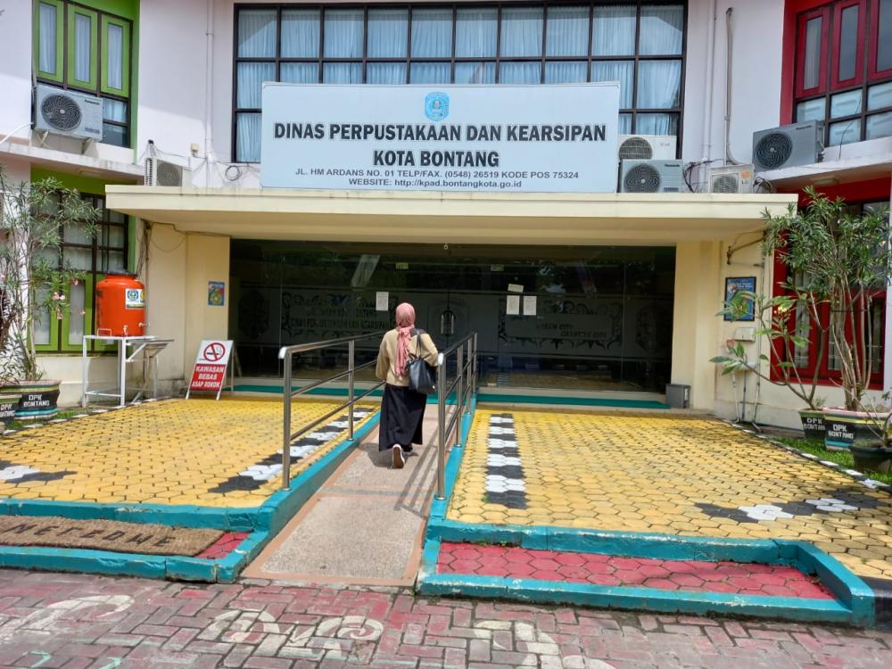 Selama PPKM, Perpusda Bontang Hentikan Layanan Tatap Muka
