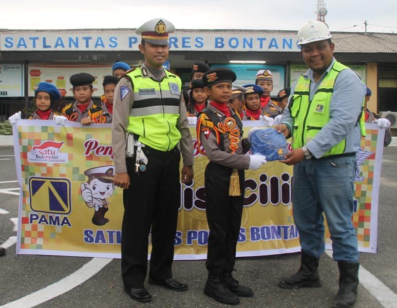 HORE... POCIL SATLANTAS POLRES BONTANG DAPAT SERAGAM LATIHAN BARU