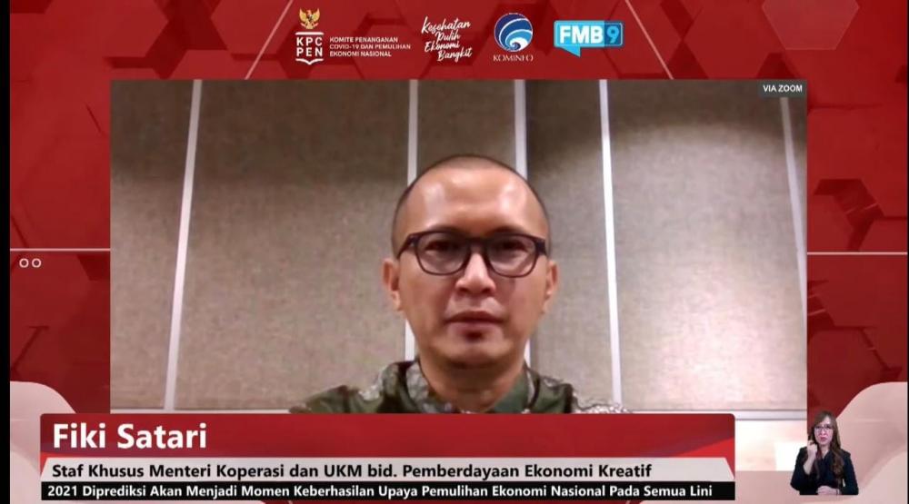 Jadi Penggerak Sektor Ekonomi, Ekraf Sumbang PDB Rp 1.100 Triliun di 2020