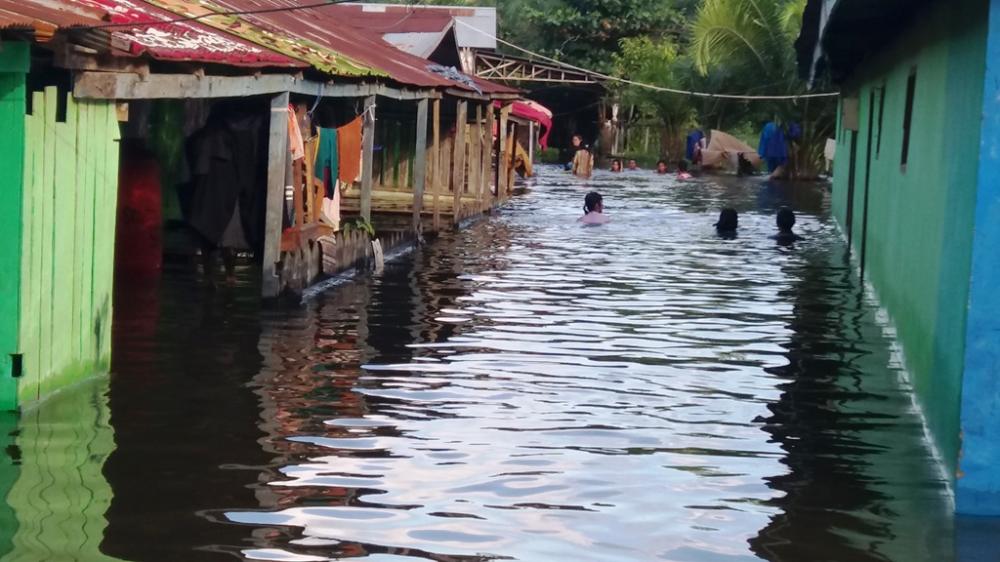 Belum Ada Tanda Banjir Samarinda Bakal Surut