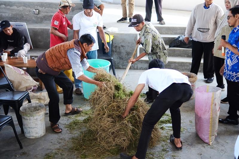 PKT BERSERI: Pupuk Kaltim Perkuat Kapasitas Peternak Bulutana Gowa