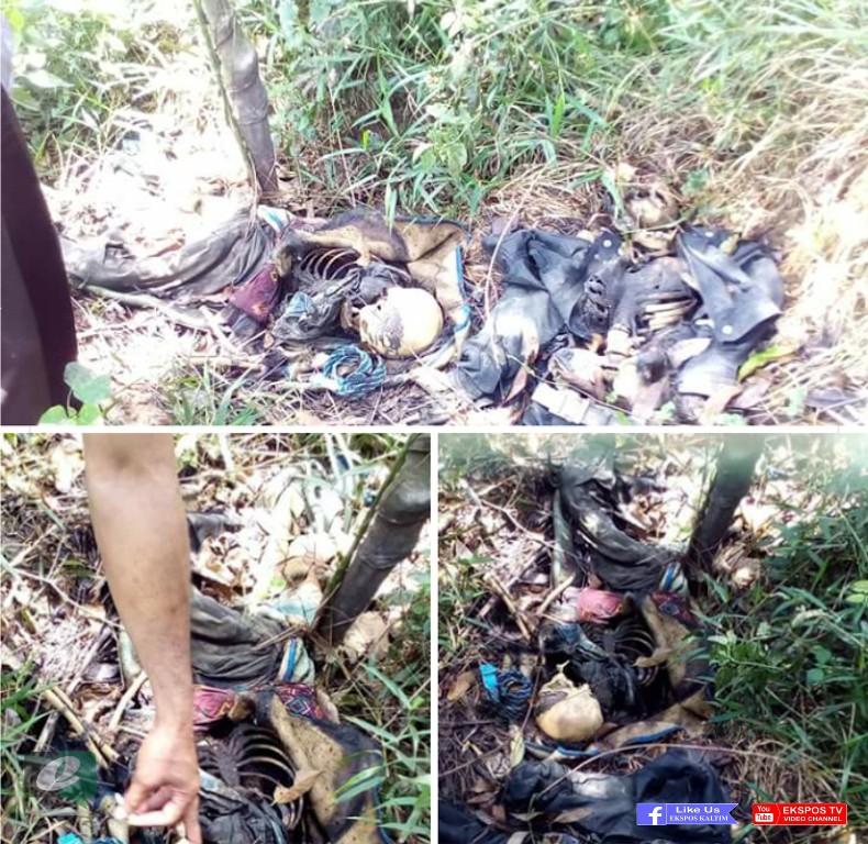 Dua Mayat Tinggal Tengkorak Ditemukan di Semak-Semak KM27 Bontang-Samarinda