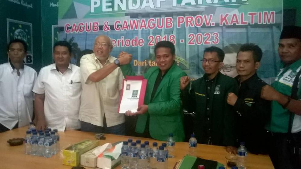 Putra Gubernur Kaltim Resmi Daftar Cawagub PKB, Apa Pesan Awang Faroek Ishak ?