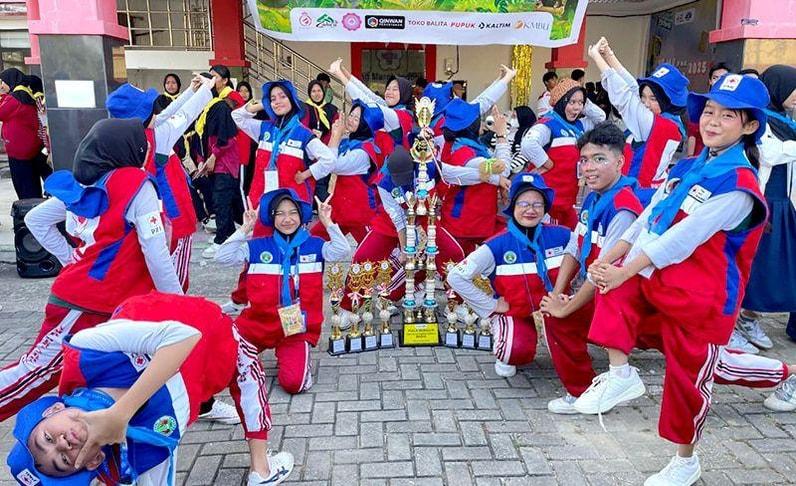 SMPN 2 Bontang Borong Prestasi, Mantapkan Posisi sebagai Juara Umum PMR Madya 2025