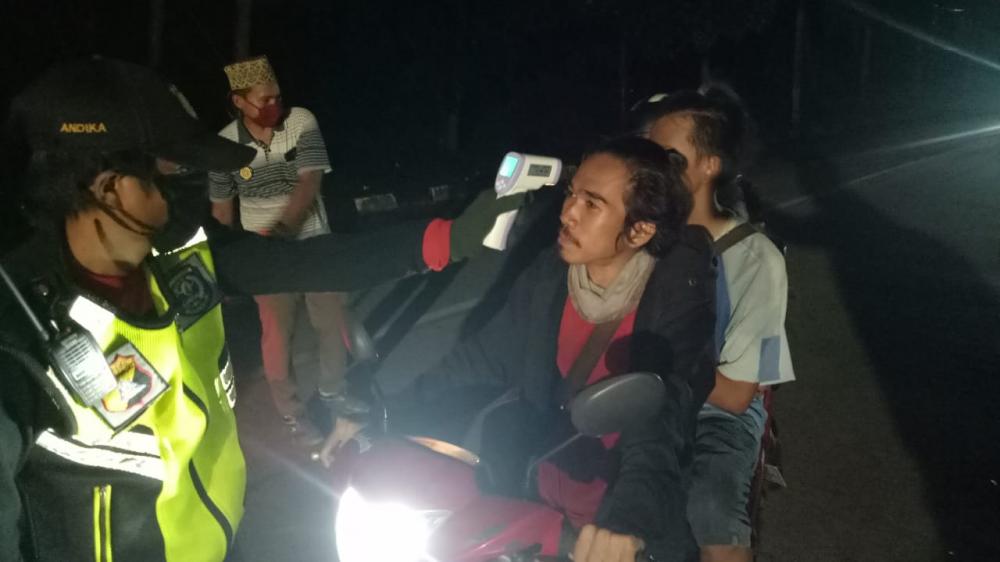 Cegah Corona, Kelurahan Guntung Bontang Perketat Akses Masuk