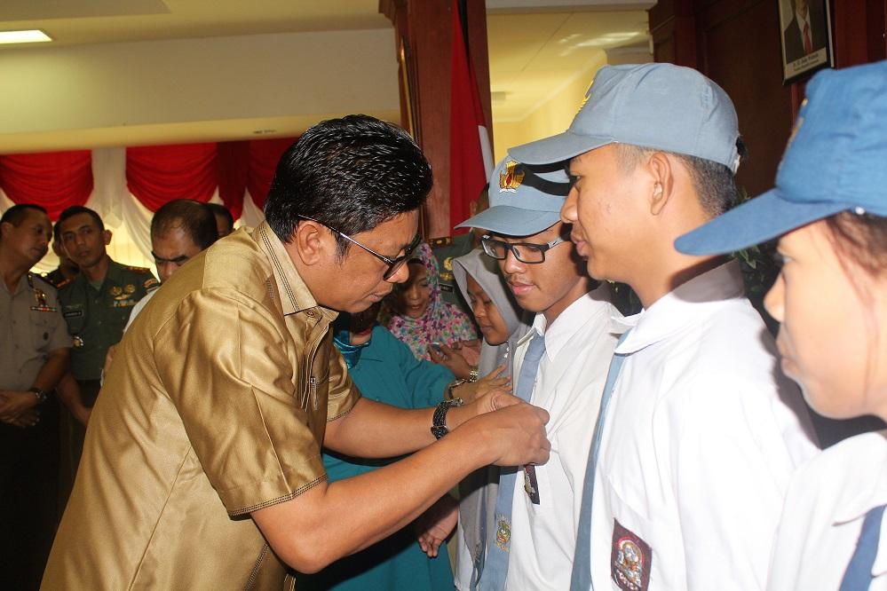 Kepala BNK Bontang Kukuhkan Satgas Anti Narkoba Tingkat Sekolah