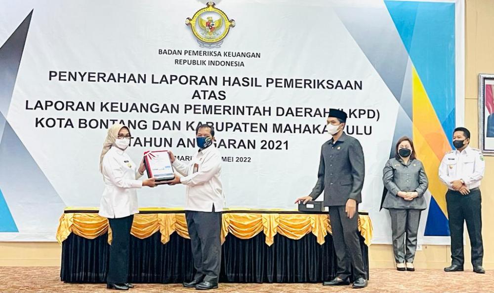 Lagi, Bontang Raih Opini WTP Delapan Kali Berturut-turut
