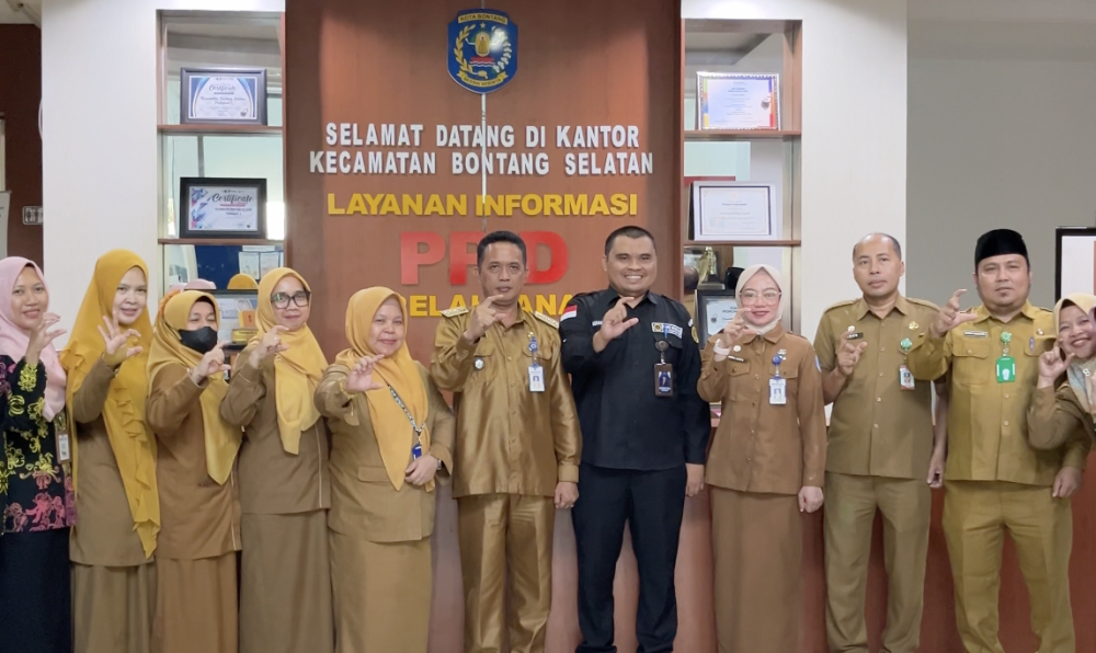 Kecamatan Bontang Selatan Tunjukkan Komitmen Transparansi dalam Penilaian Keterbukaan Informasi