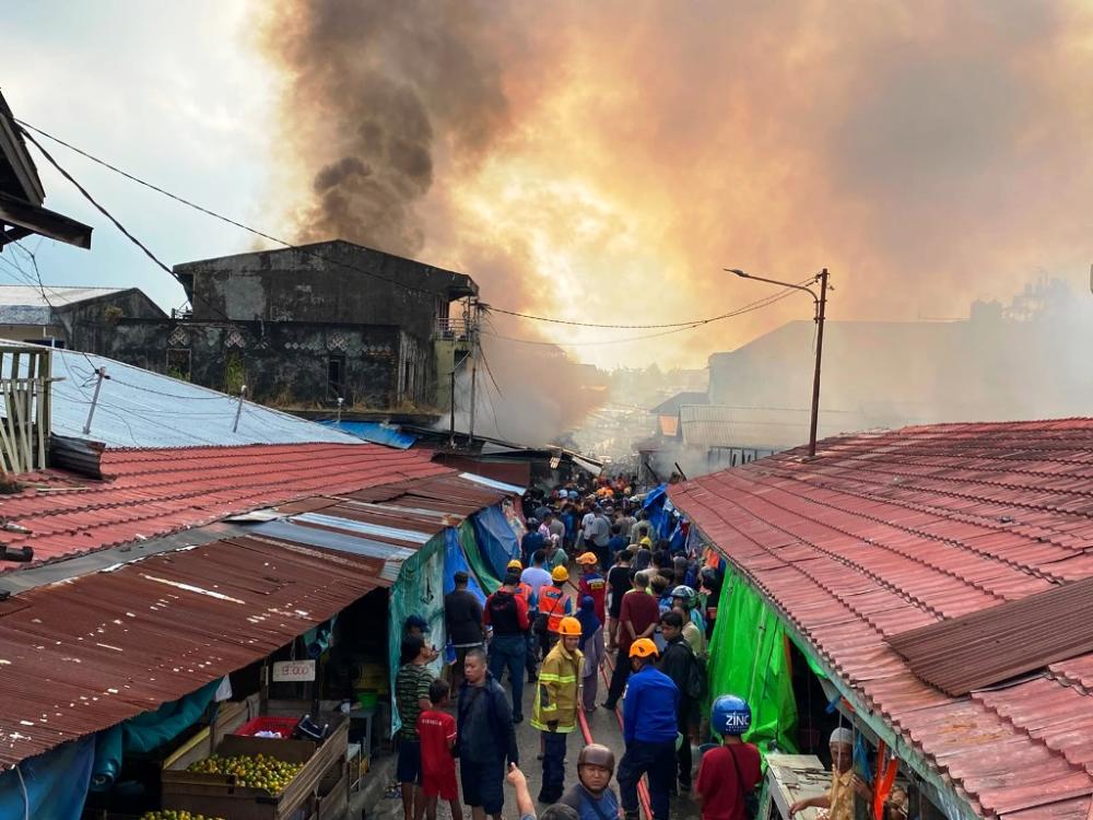 Korsleting Bakar Pasar Sepinggan, Revitalisasi Kios Era 1970-an Kembali Mendesak