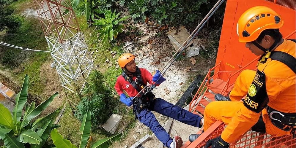 Paskibraka 2017 Balikpapan; Dalami Teknik SAR di Ketinggian