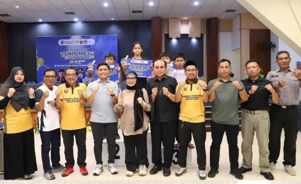 Dari Tenis Meja, Bontang Bangun Semangat dan Regenerasi Atlet Muda