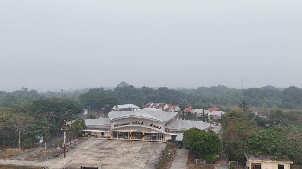 Setelah Asap Melumpuhkan Bandara, Penerbangan Kutai Barat Mulai Dibuka Bertahap