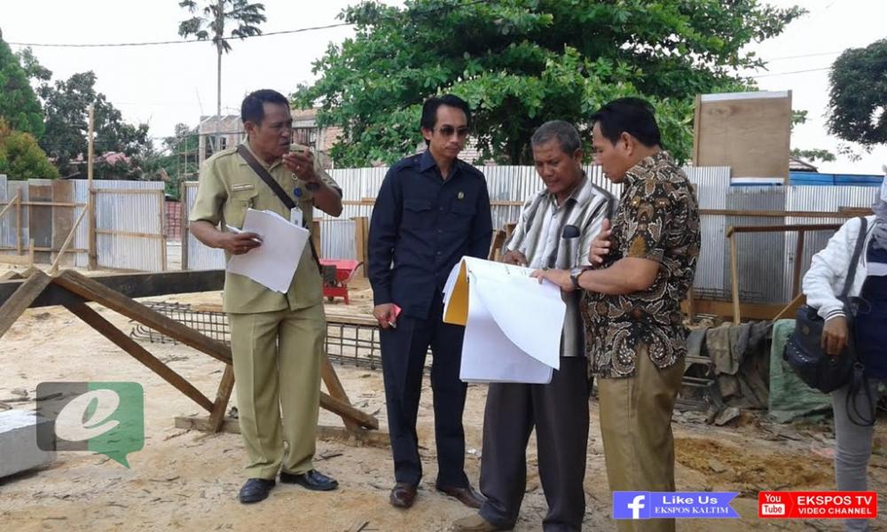 Komisi 3 DPRD Bontang Gelar Sidak ke Sejumlah Pembangunan Kantor Lurah