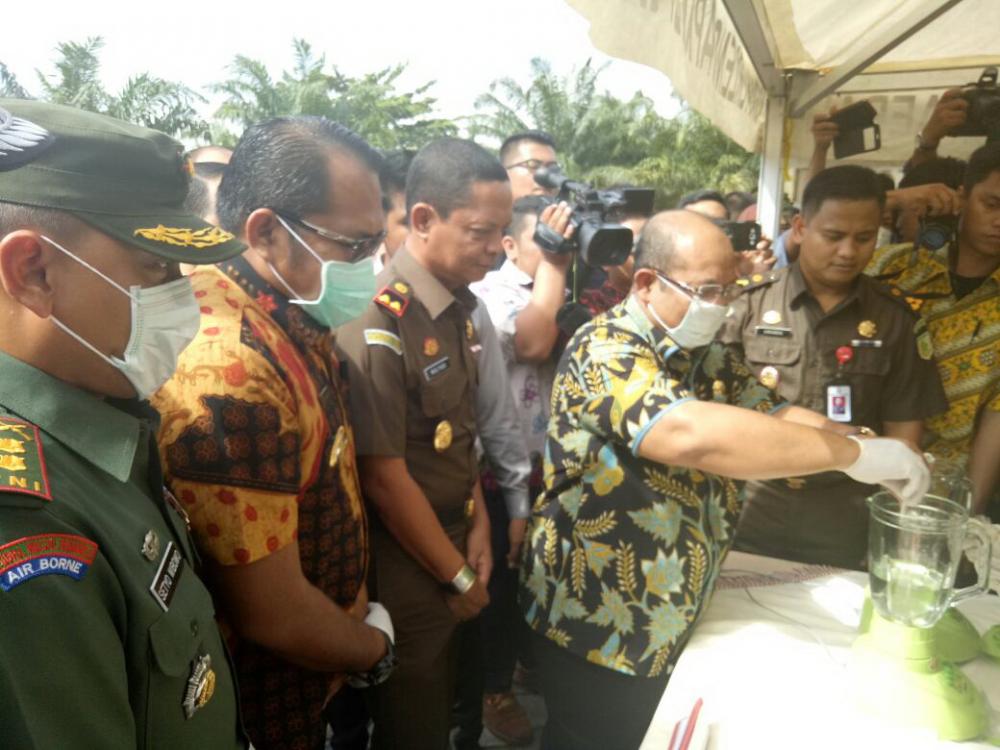 Puluhan Kilo Sabu Dimusnahkan  Kejari Sangatta