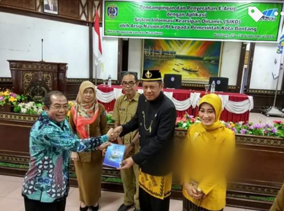 Dipercayakan Pakai e-Arsip, Basri Nilai Bontang Kian Pede Wujudkan Smart City