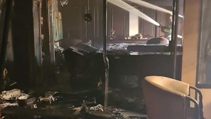Kebakaran di Gedung DPRD Kaltim, Satu Ruangan Fraksi Hangus