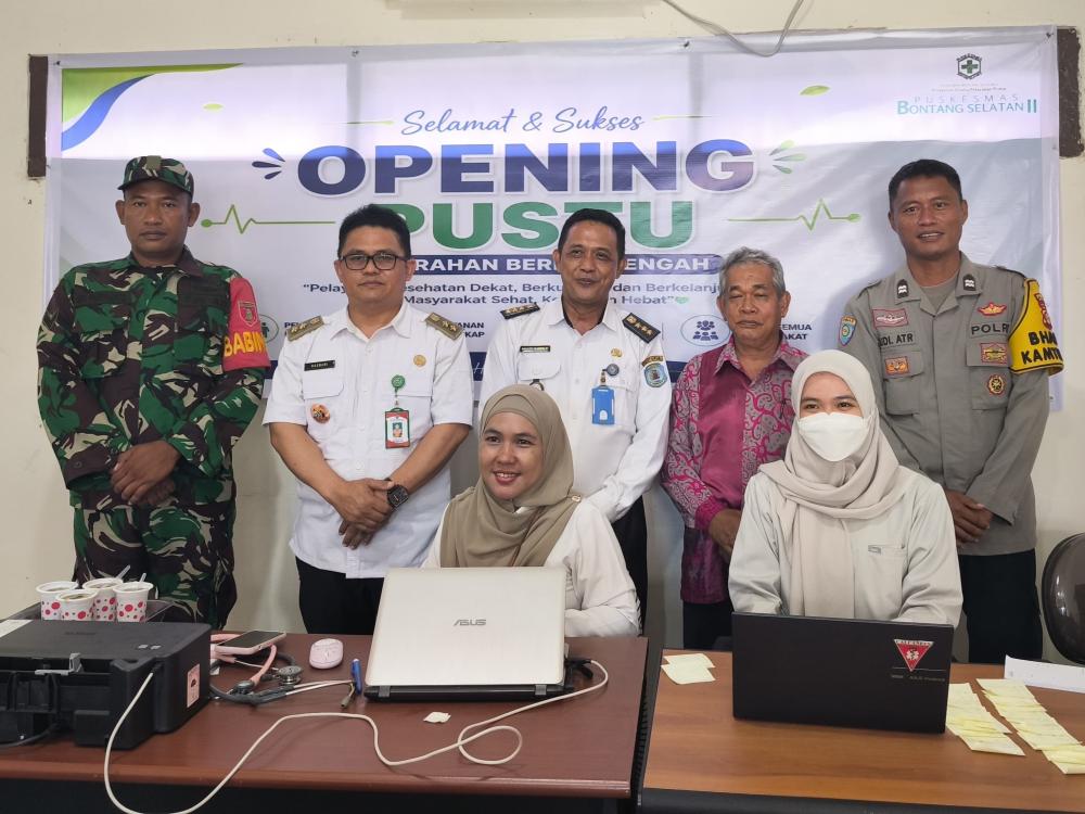 Puskesmas Pembantu Berebas Tengah Resmi Beroperasi, Permudah Akses Layanan Kesehatan Warga