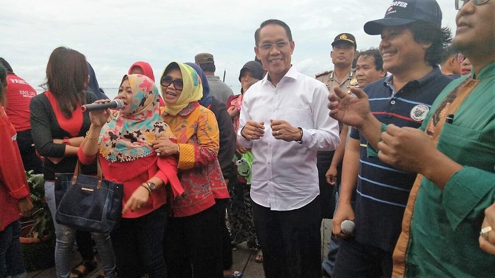Hadir di Race Laut Bontang Kuala, Rusmadi Wongso: Pencalonan Terus Jalan 