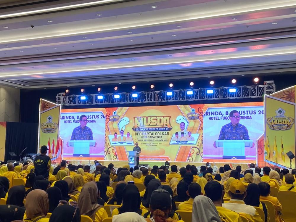 Di Musda Golkar Samarinda, Andi Harun Singgung Politik Uang: Saya Dukung Calon yang Tidak Main Uang