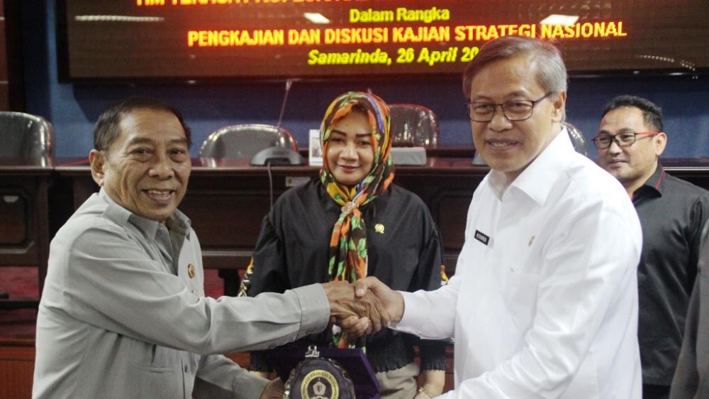 Lemhanas RI Kunjungi DPRD Kaltim Bahas Kajian Strategi Nasional