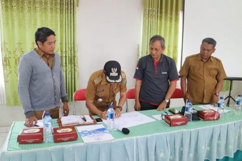 Mahasiswa KKN STENUS Sangatta Dilepas ke Masyarakat Bengalon