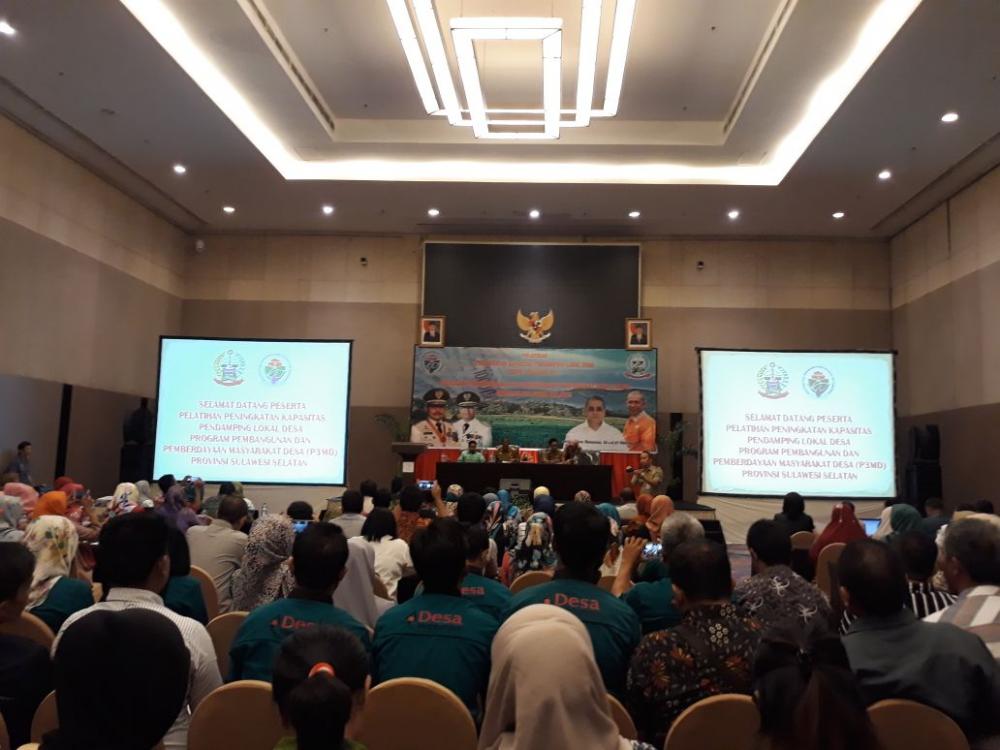 DPMD Sulsel Tingkatkan Kapasitas Pendamping Lokal Desa P3MD