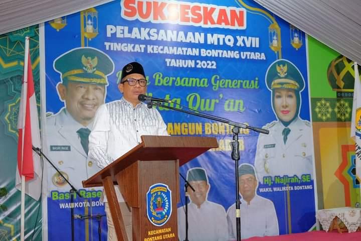 Wali Kota Bontang Buka Secara Resmi MTQ ke-17 Bontang Utara