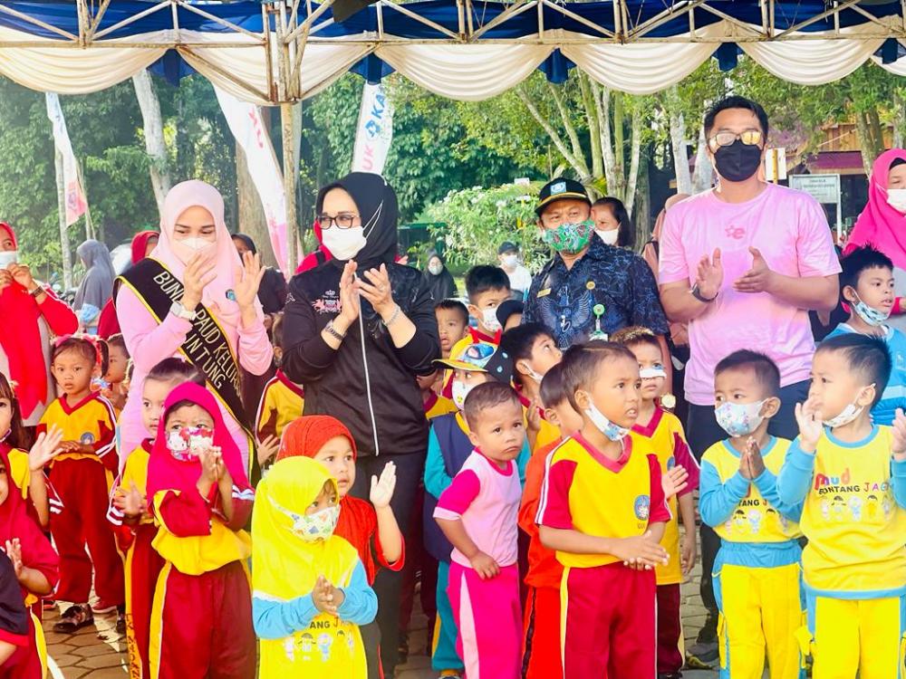 Peringatan HAN di Guntung, Wawali Najirah : Anak Merupakan Generasi Penerus Bangsa
