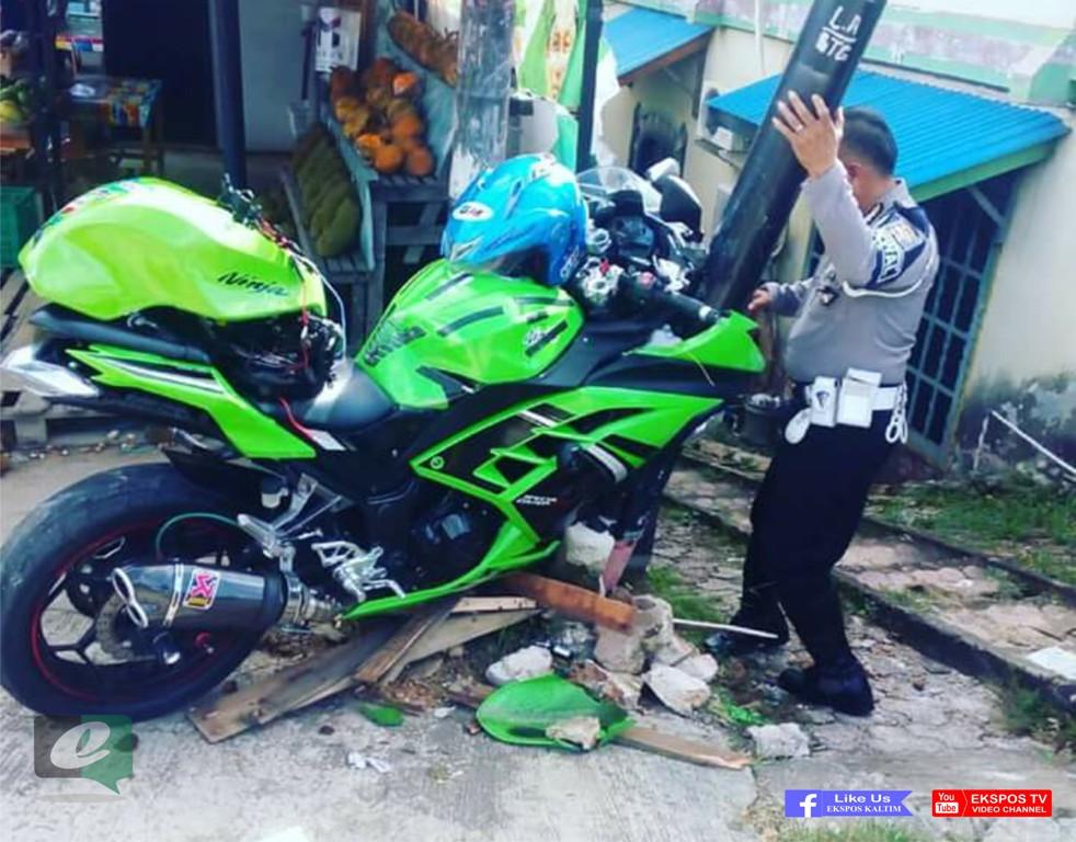 Seorang Pria Tewas Usai Tabrak Tiang Telepon