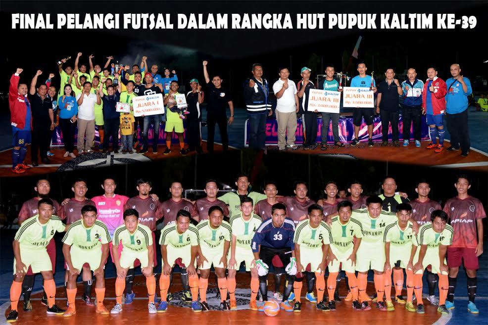 IPBK Bontang Kuala Juarai Tournament Futsal Pupuk Kaltim