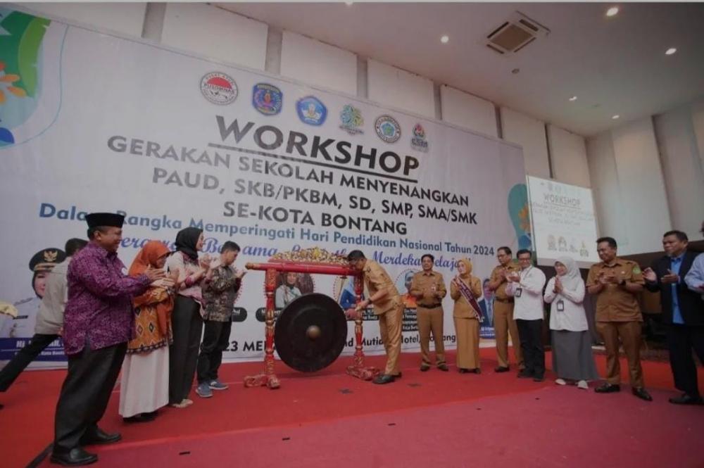 Gelar Workshop, Pemkot Bontang Dukung Gerakan Sekolah Menyenangkan