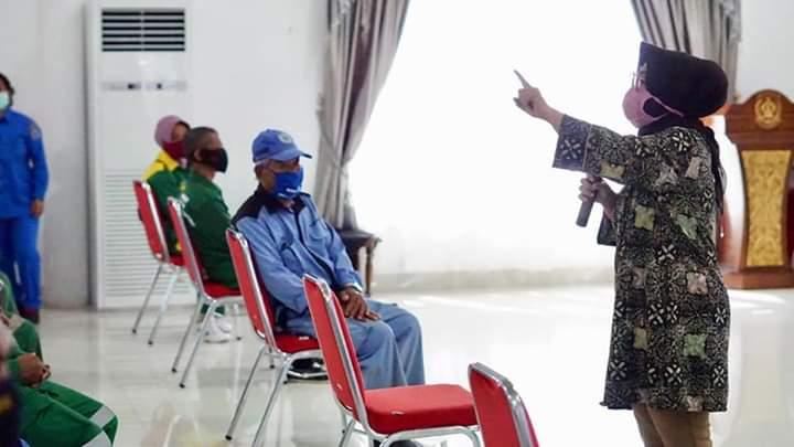 Dissos-PM Bontang Mutakhirkan Data Penerima Bantuan Terdampak Covid-19