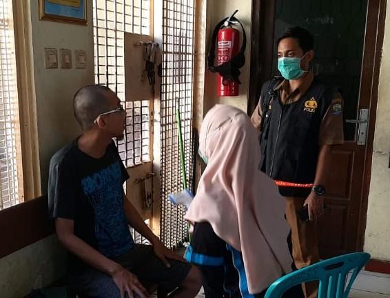 Ditahan di Polres Kotabaru, Nanta Jadi Gundul dan Kena Pilek