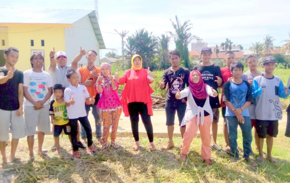  PEDULI SOSIAL, LAPHAN BORNEO BANGUN RUMAH SMART 
