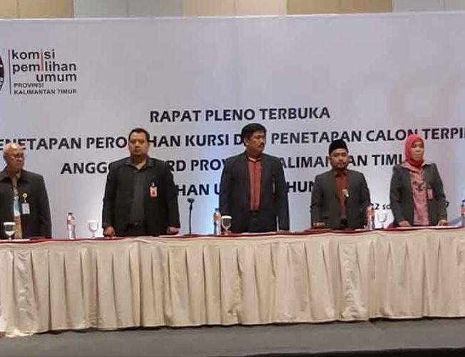 KPU Kaltim Tunda Penetapan Caleg DPRD Terpilih 