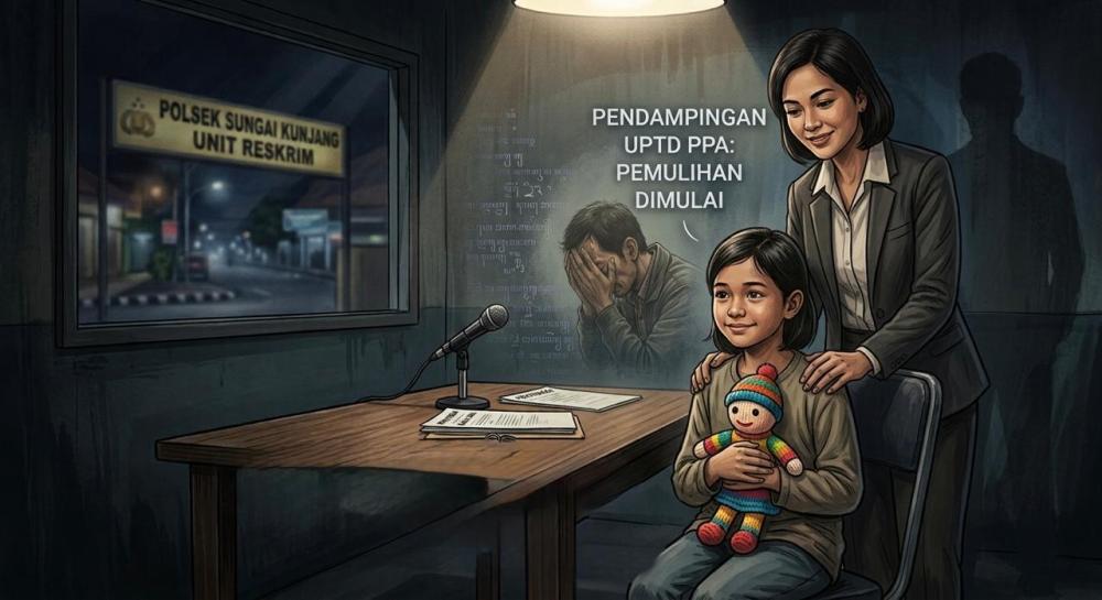 Mulai Tersenyum, Korban Dugaan Pencabulan di Samarinda Masih Hindari Lelaki Seusianya
