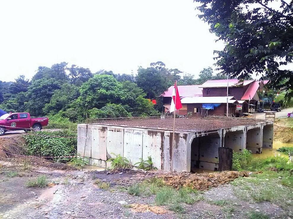 Akhir 2017, Jembatan Sungai Klavang Besar Ditarget Rampung 