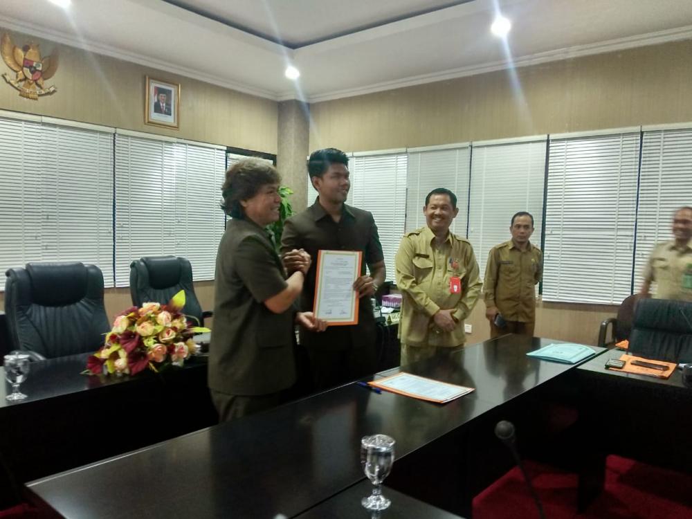 DPRD Bontang Tetapkan Pimpinan DPRD Periode 2019-2024