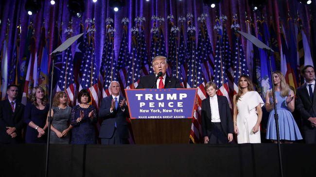 Donald Trump Terpilih Nahkodai Amerika Serikat