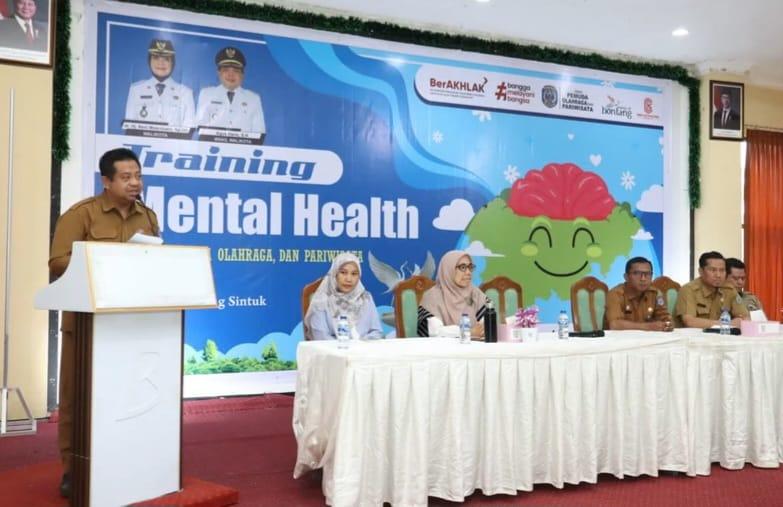 Dispopar Bontang Bangun Ketahanan Mental Pemuda Lewat Pelatihan Kesehatan Mental