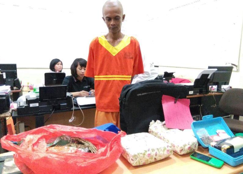 8 Bulan Bebas, Yana Ditangkap Simpan 2,9 Kilogram Ganja