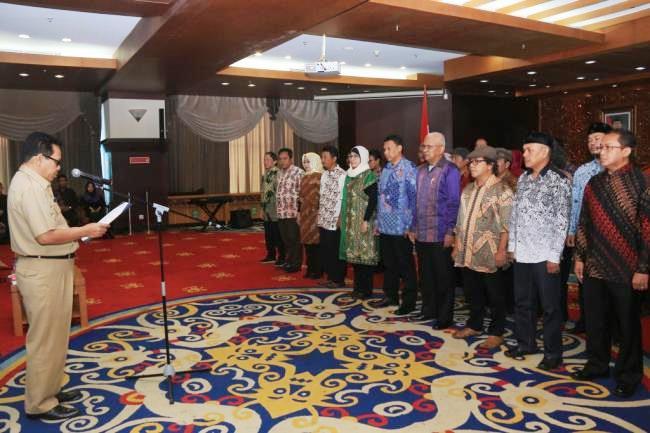 Pelantikan Dewan Kesenian Kaltim, Bere Ali: DKD Pelopor Pengembangan Kesenian Daerah