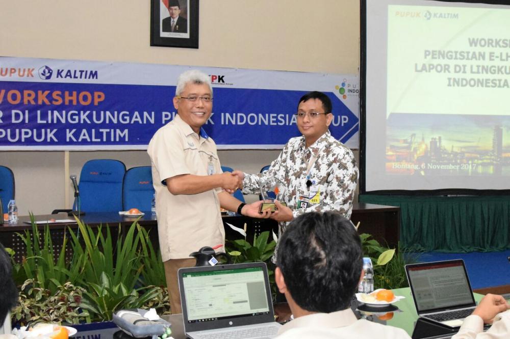 Pupuk Kaltim Adakan Workshop Pengisian e-LHKPN untuk Pelaporan